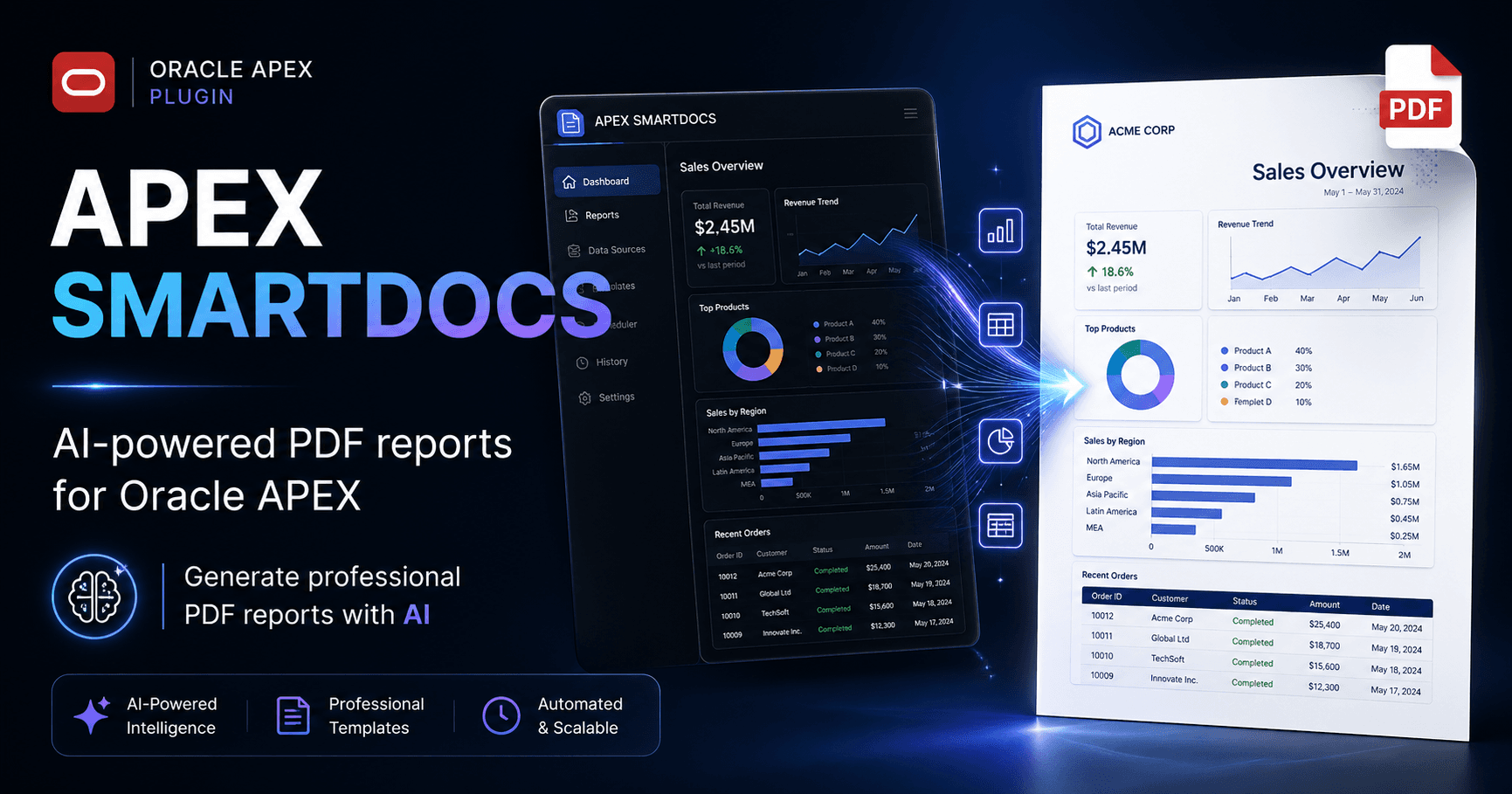 Building an AI-Powered PDF Report Designer in Oracle APEX